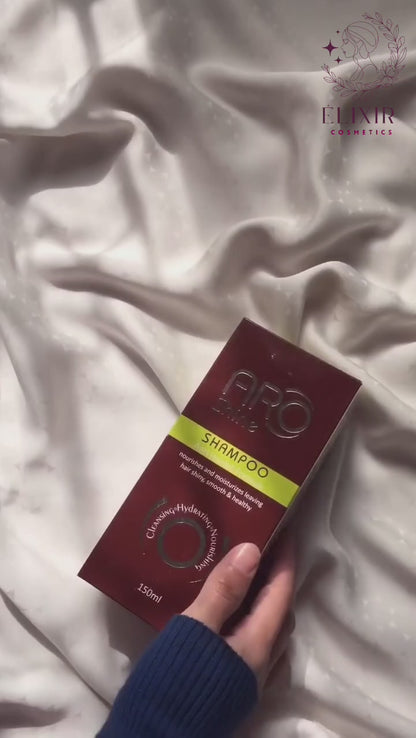 Aro Shine Biotin Keratin Argan Oil Anti Hair Fall Shampoo Strengthening Growth Thinning Hair Sulfate Free Shampoo