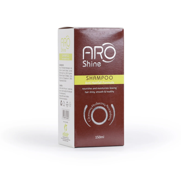 Aro Shine Biotin Keratin Argan Oil Anti Hair Fall Shampoo Strengthening Growth Thinning Hair Sulfate Free Shampoo