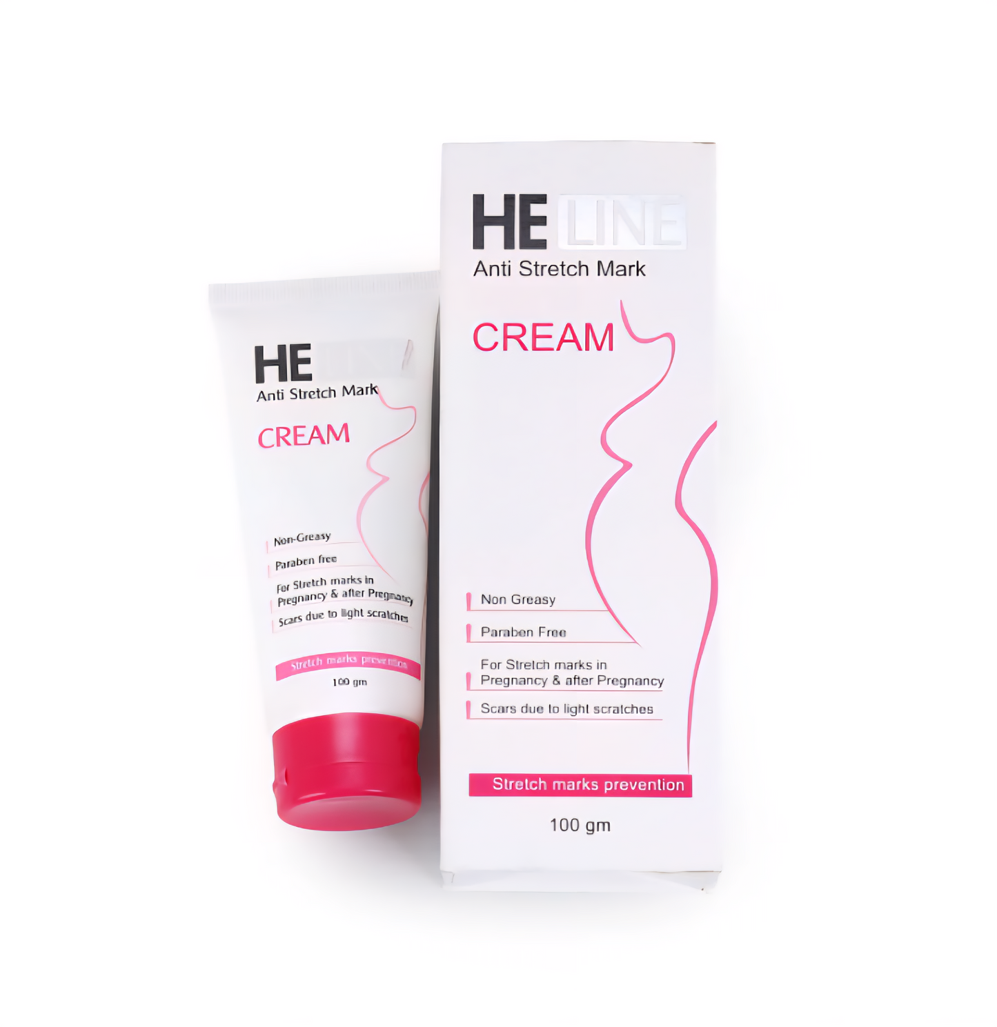 Heline Shea Butter Cocoa Butter Pentapeptide Anti Stretch Mark Cream Pregnancy Skin Firming Collagen Body Cream