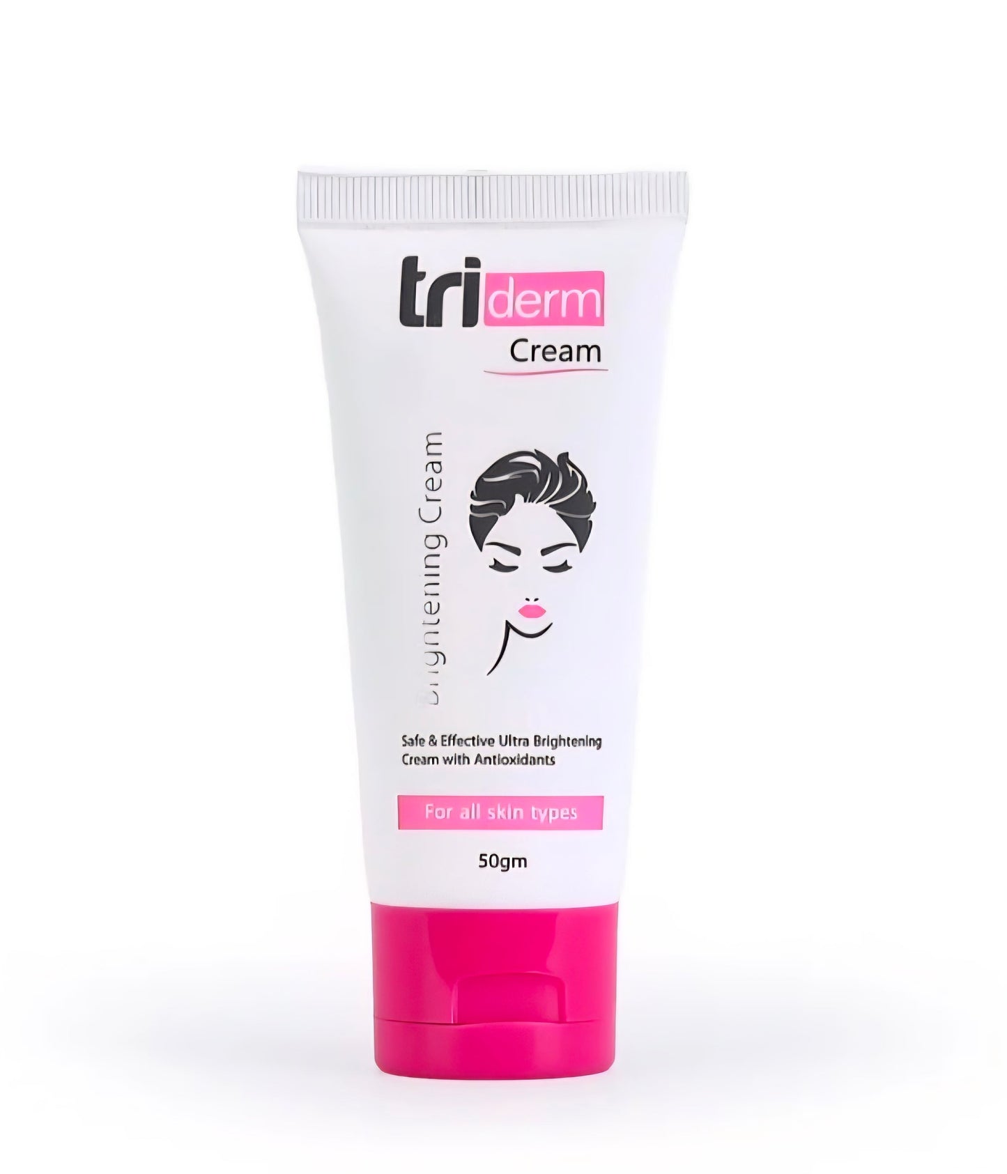 Tri Derm Glycolic Acid Alpha Arbutin Niacinamide Brightening Cream Dark Spots Melasma Hyperpigmentation Whitening Cream