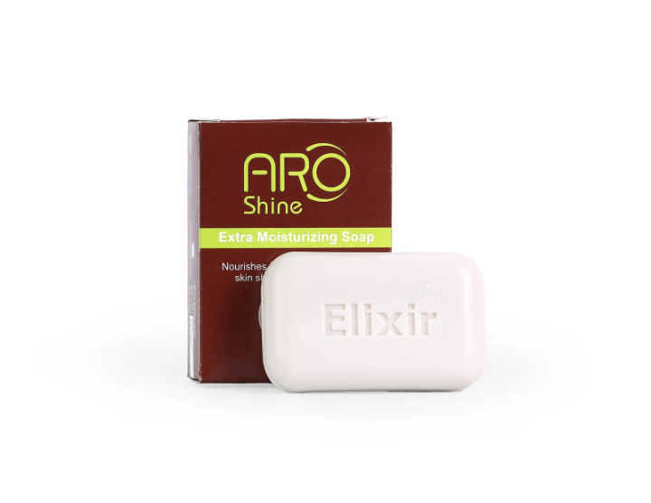 Aro Shine Olive Oil + Almond Oil Moisturizing Soap | Deep Hydration Soft Glowing Skin Daily Bath Bar|90g