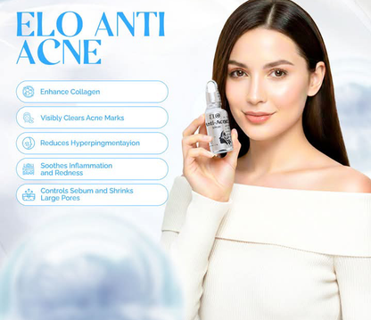 ELO Anti-Acne Serum – Clear Acne Marks, Reduce Pigmentation & Shrink Pores (30ml)