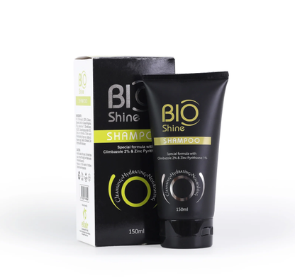 Bio Shine Zinc Pyrithione Climbazole Biotin Anti Dandruff Shampoo Flake Control Itchy Scalp Hair Growth Shampoo