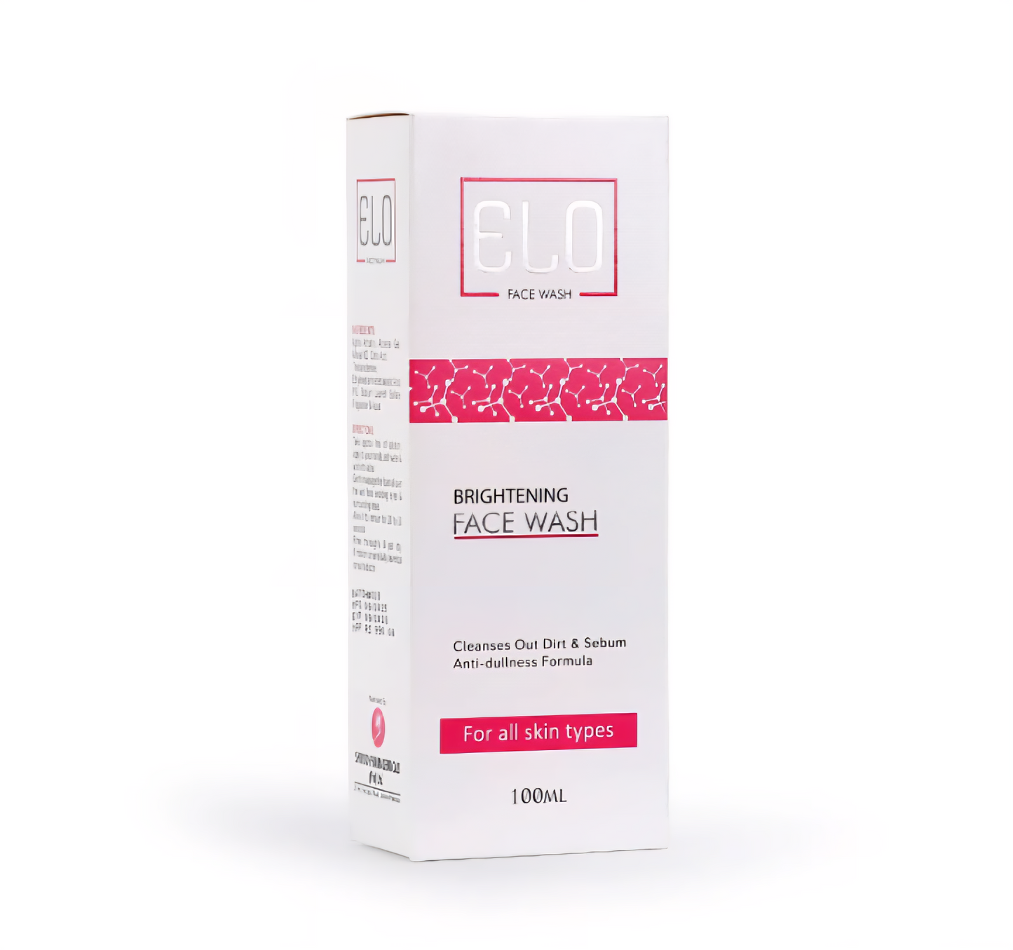 Elo Alpha Arbutin Glycolic Acid Brightening Face Wash Aloe Vera Whitening Glow Even Tone Daily Cleanser