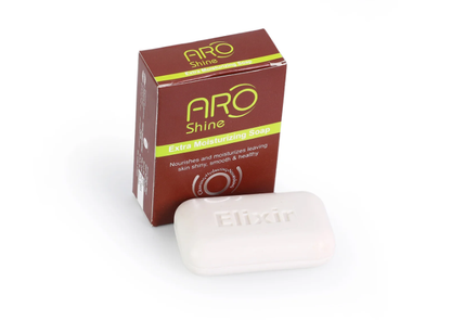 Aro Shine Olive Oil + Almond Oil Moisturizing Soap | Deep Hydration Soft Glowing Skin Daily Bath Bar|90g