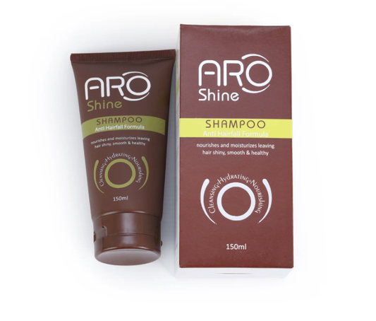 Aro Shine Biotin Keratin Argan Oil Anti Hair Fall Shampoo Strengthening Growth Thinning Hair Sulfate Free Shampoo