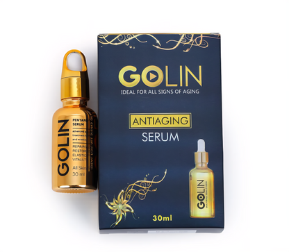 Golin Pentapeptide Vitamin A Hyaluronic Acid Anti Aging Serum Wrinkle Filler Collagen Firming Lifting Serum